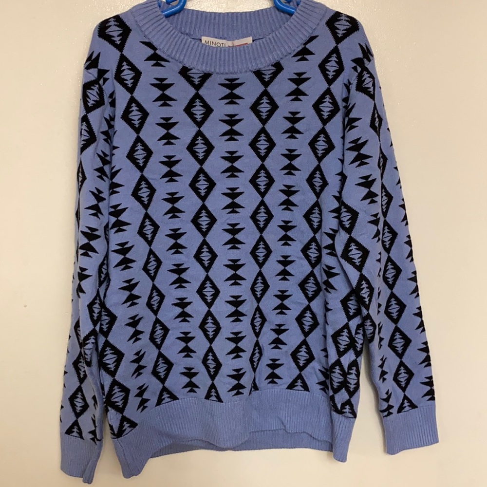🌸 NWT kids patterned sweater size 10-11 years